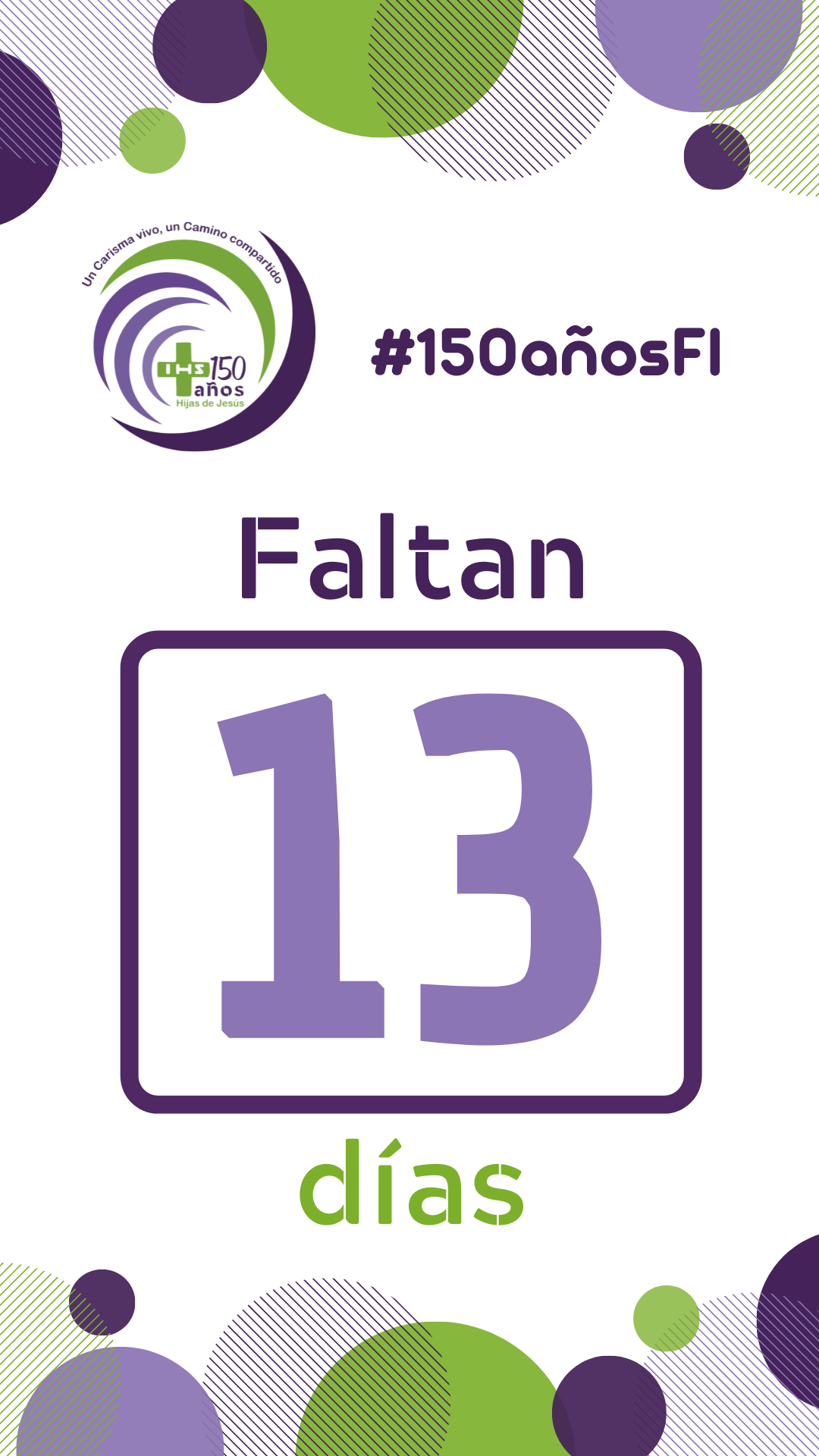 18.- Faltan 13 días